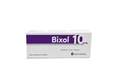 BIXOL. BACLOFENO 10MG. CAJA 20 TABLETAS.