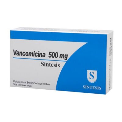 VANCOMICINA 500MG. 1 AMPOLLA